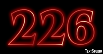 226 Efecto de Texto