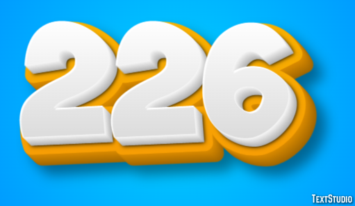 226 Efecto de Texto