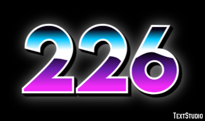 226 Efecto de Texto