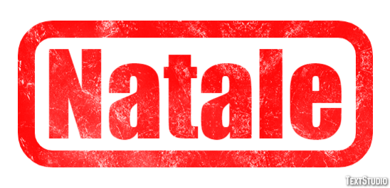 Natale Effetto testo