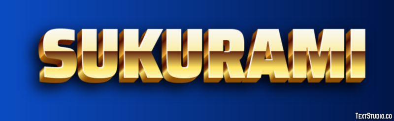Sukurami Metin efekti