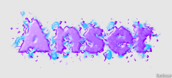 Anser Text Effect