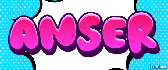 Anser テキスト効果