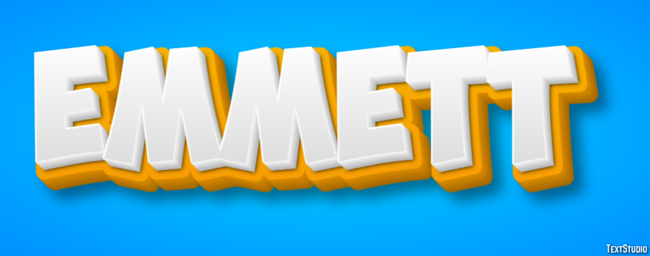Emmett Efecto de Texto
