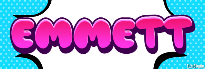 Emmett Efecto de Texto