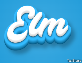 Elm Efekt tekstowy
