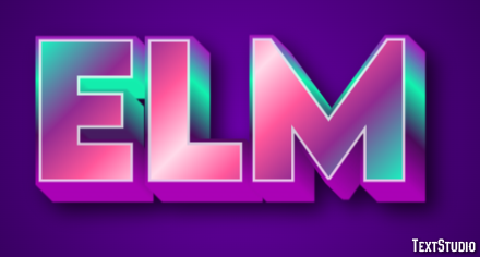 Elm Efekt tekstowy