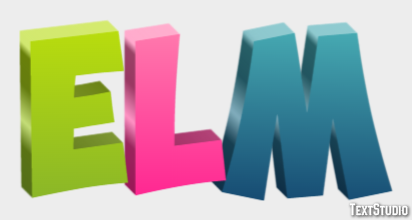 Elm Efekt tekstowy