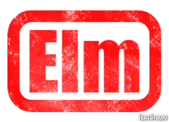Elm テキスト効果