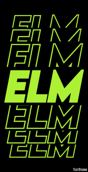 Elm Efekt tekstowy