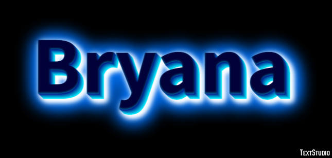 Bryana Effetto testo