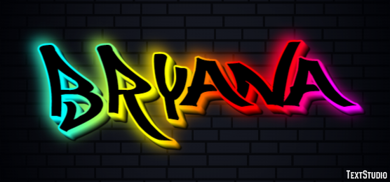 Bryana Text Effect