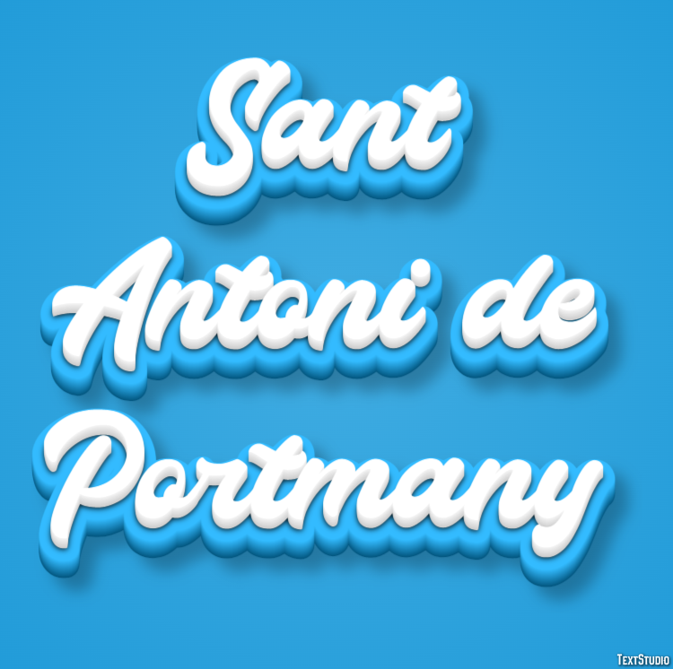 Sant Antoni de Portmany Effetto testo