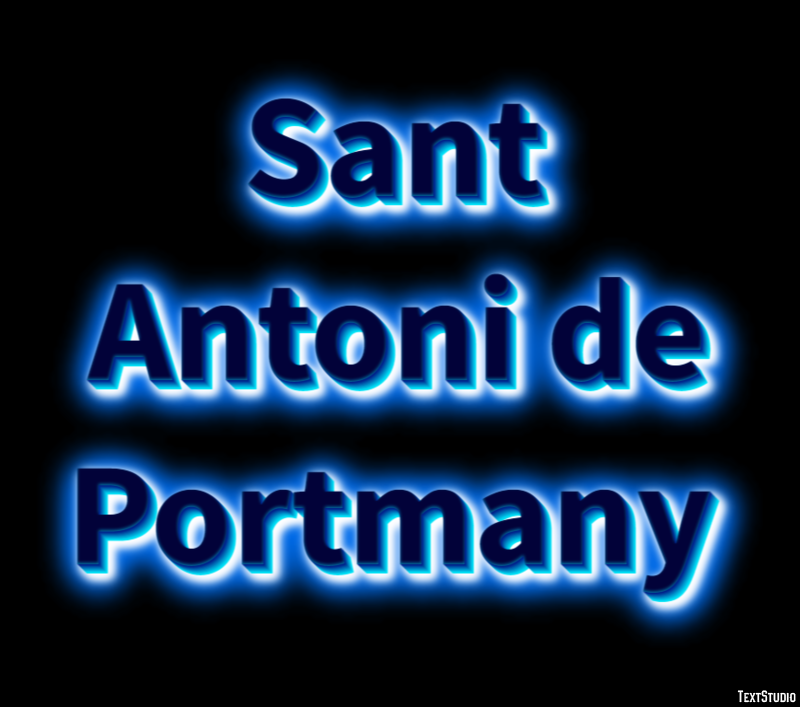 Sant Antoni de Portmany Effetto testo