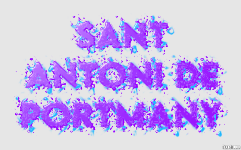 Sant Antoni de Portmany Effetto testo