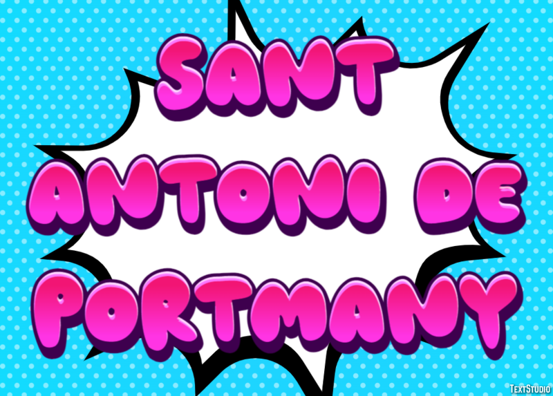 Sant Antoni de Portmany Effetto testo