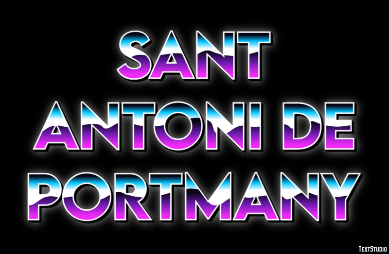 Sant Antoni de Portmany Effetto testo