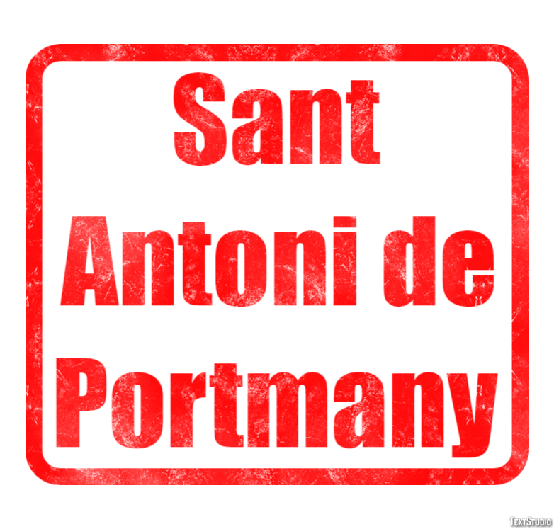Sant Antoni de Portmany Effetto testo