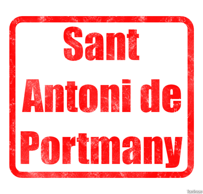 Sant Antoni de Portmany Effetto testo