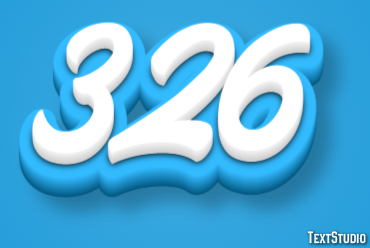 326 Efecto de Texto
