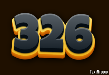 326 Efecto de Texto