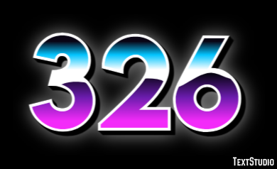 326 Texteffekt