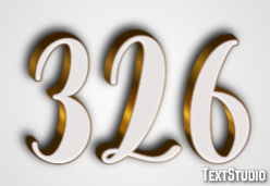 326 Efecto de Texto