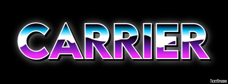 Carrier Texteffekt