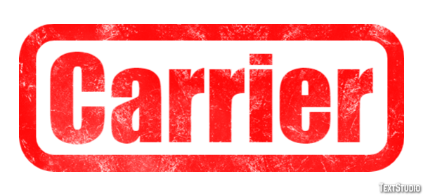 Carrier Tekst Effect