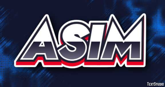 Asim Efeito de texto