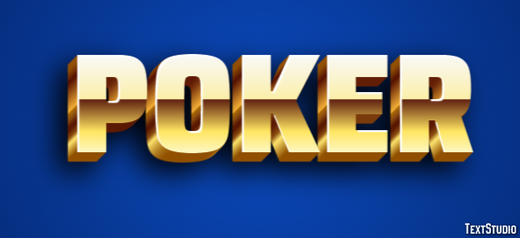 Poker テキスト効果