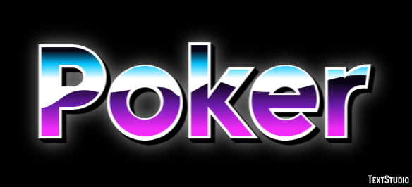 Poker Tekst Effect