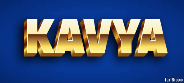 Kavya Text effect