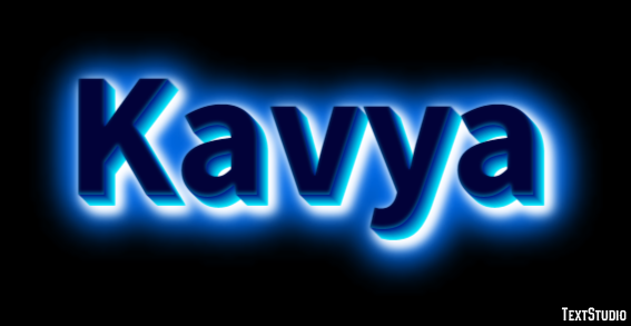 Kavya Text effect