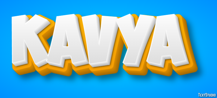 Kavya Text effect