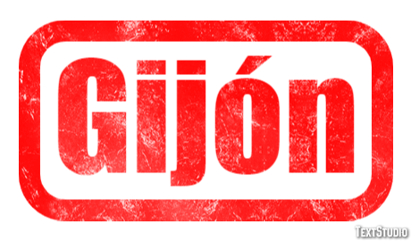 Gijón Efekt tekstowy