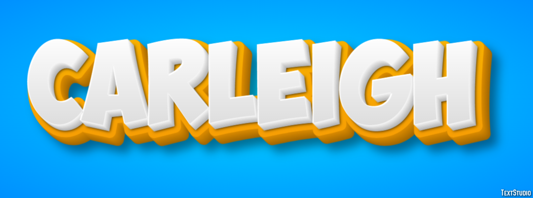 Carleigh Эффект текста
