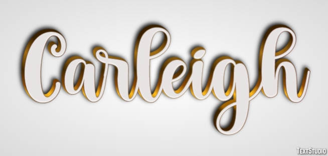Carleigh Text Effect