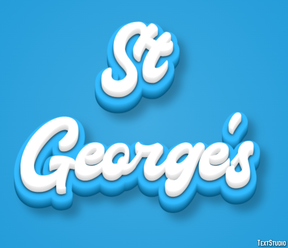 St George's Efekt tekstowy