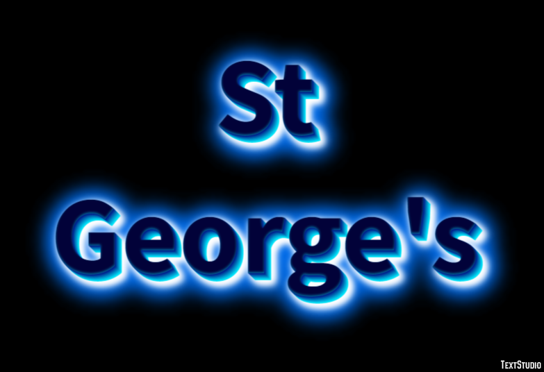 St George's Efekt tekstowy