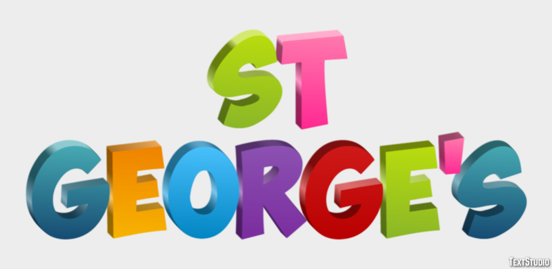 St George's Efekt tekstowy