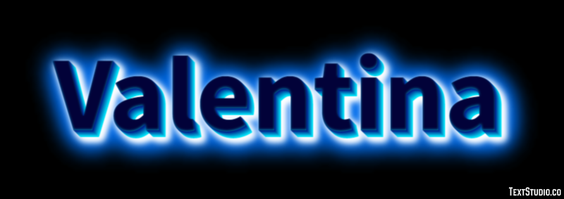 Valentina テキスト効果
