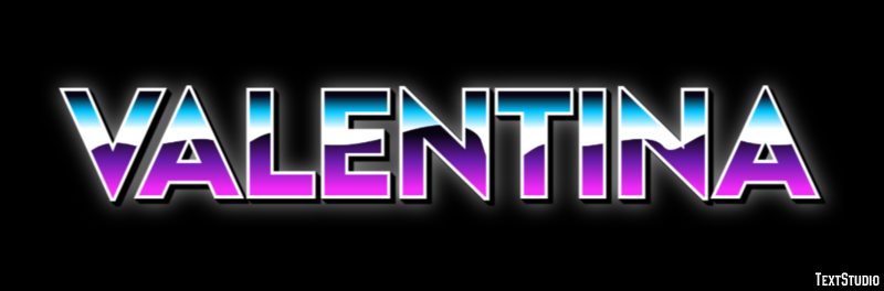 Valentina テキスト効果