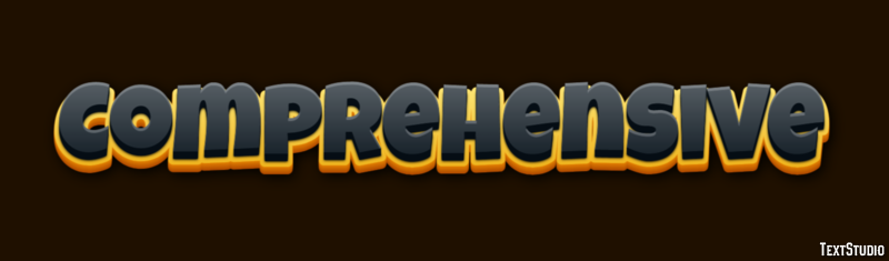 Comprehensive Text Effect