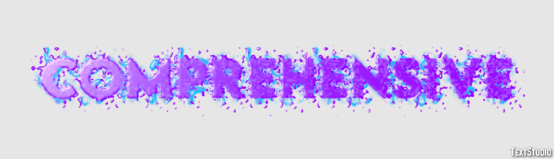 Comprehensive Text Effect