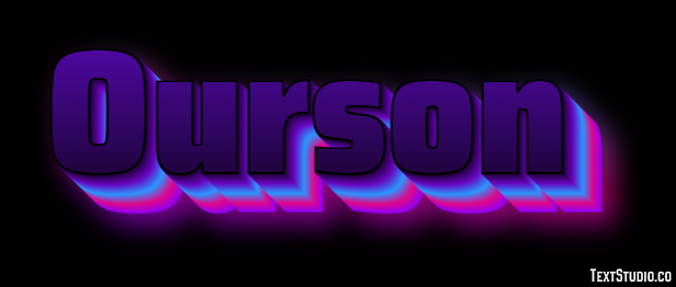 Ourson Effet de texte