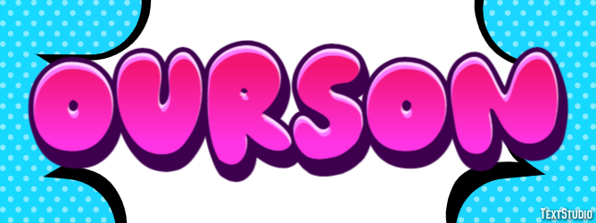 Ourson Effet de texte