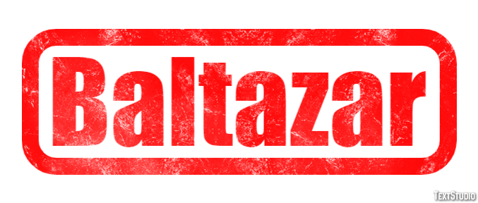 Baltazar Text effect