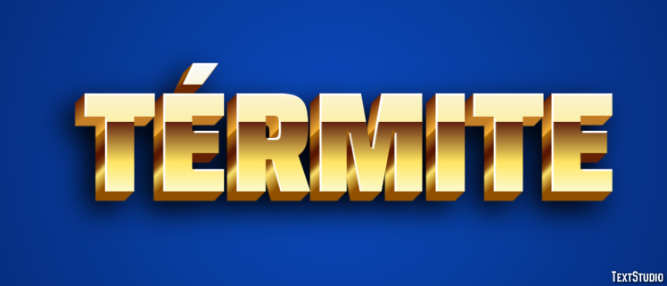 Térmite Texteffekt