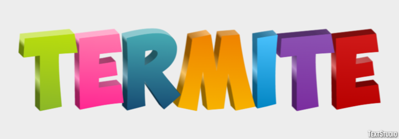 Térmite Texteffekt
